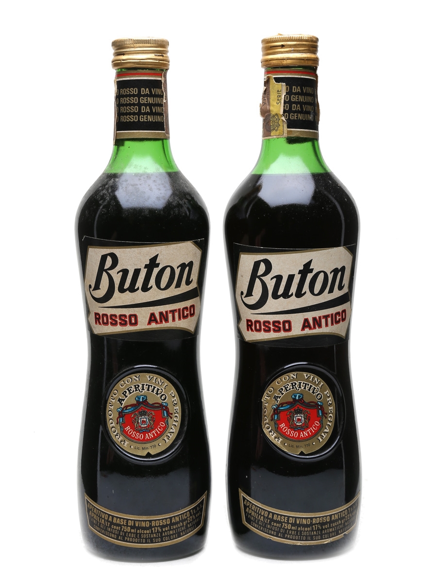 Buton Rosso Antico Bottled 1970s 2 x 77cl / 17%