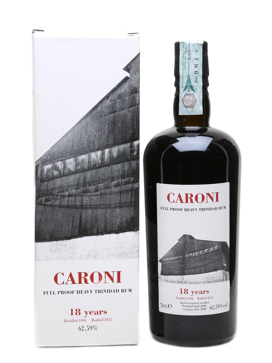 Caroni 1994 18 Year Old Heavy Trinidad Rum Bottled 2012 - Velier - Velier 70cl / 62.59%