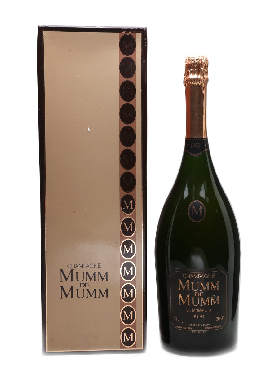 G H Mumm 1982 Mumm De Mumm Champagne - Magnum 150cl / 12%