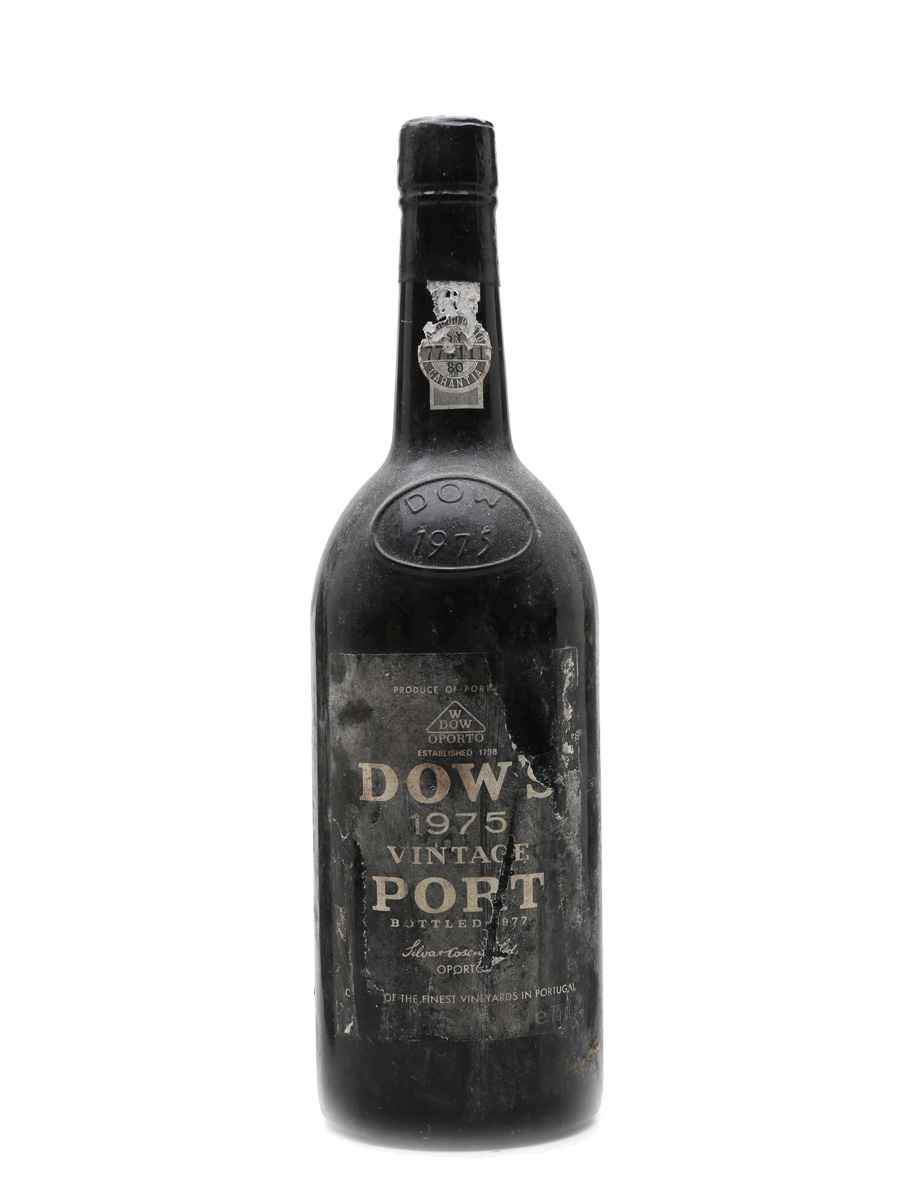 Dow's 1975 Vintage Port Bottled 1977 75cl