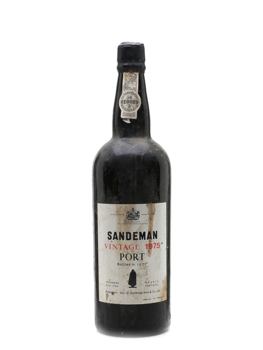 Sandeman 1975 Vintage Port Bottled 1977 75cl