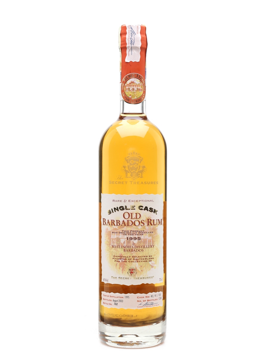 Barbados 1995 Rum Bottled 2003 - The Secret Treasures 70cl / 42%