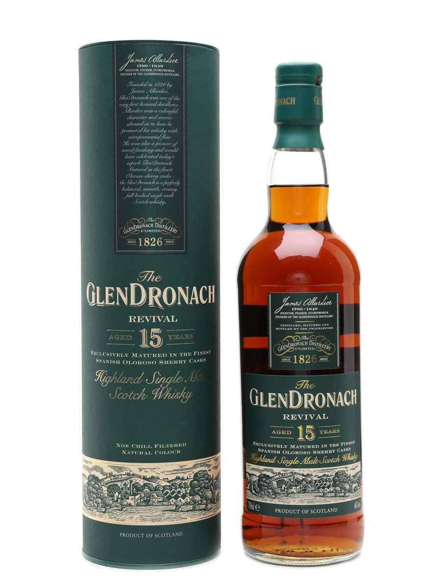 Glendronach Revival 15 Year Old Glendronach 15 Year Old Revival - Lot 40857 - Buy/Sell Spirits Online