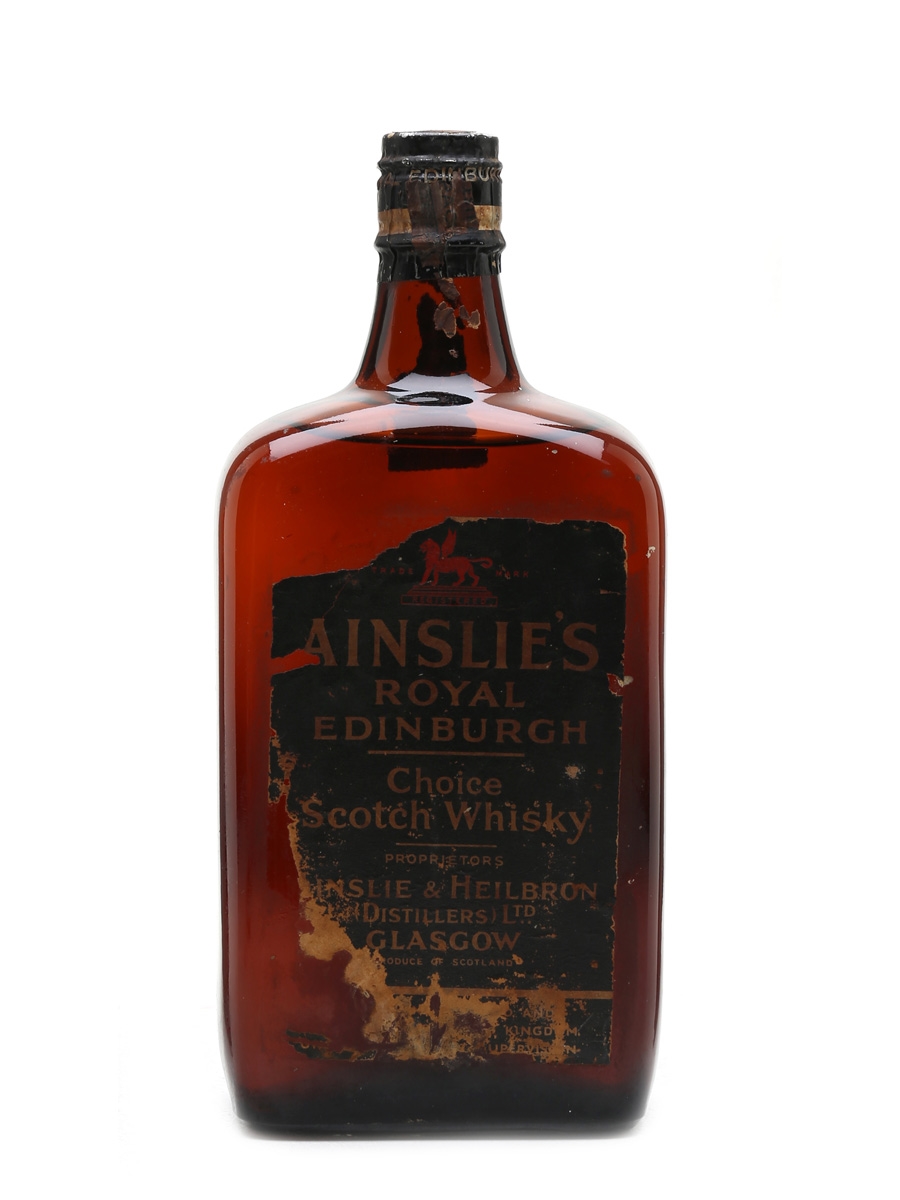 Ainslie's Royal Edinburgh Spring Cap Bottled 1940s-1950s 75cl / 43%