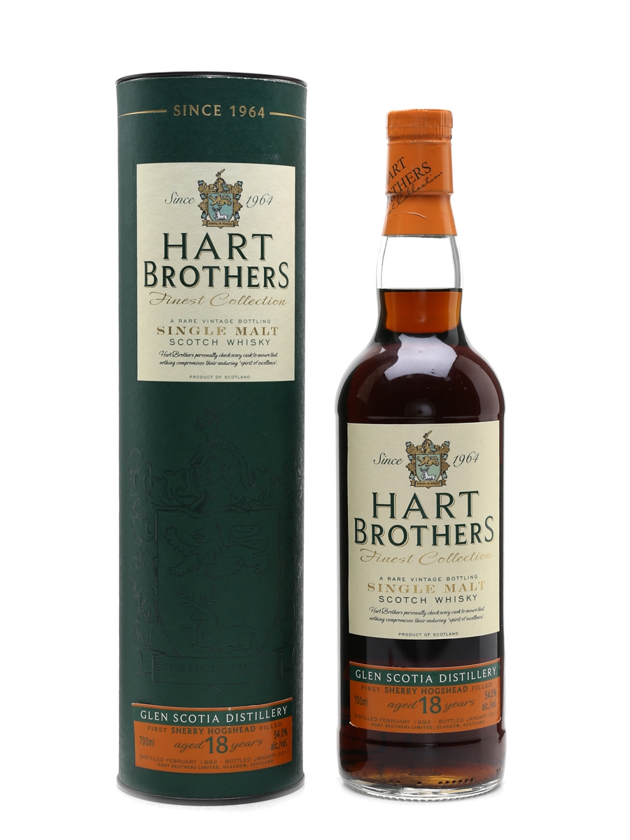 Glen Scotia 1992 18 Year Old Hart Brothers - Whisky Ship Zurich 70cl / 54%