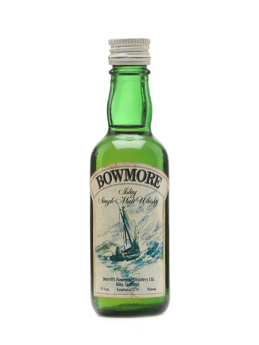 Bowmore Bottled 1960s - Sherriff's 5cl / 40%