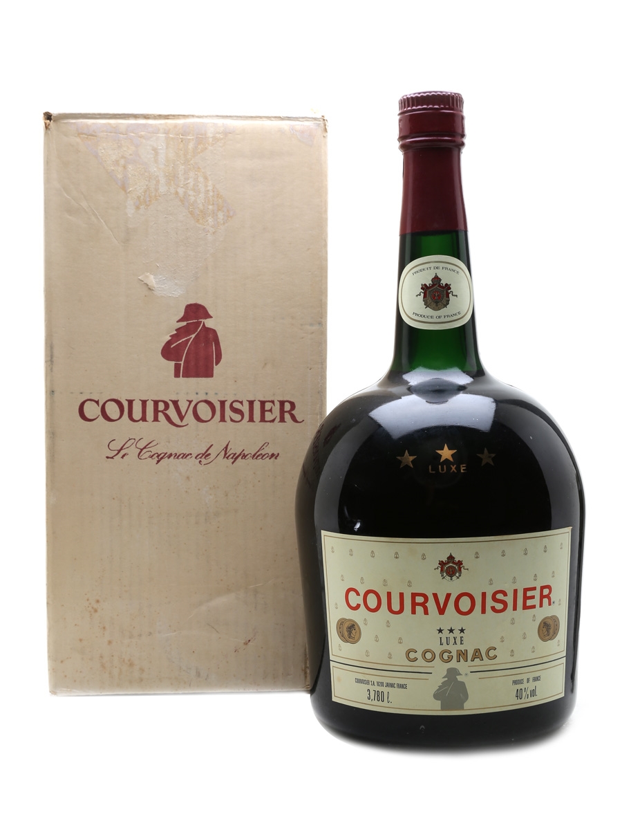 Courvoisier 3 Star Luxe Bottled 1980s - Large Format 378cl / 40%