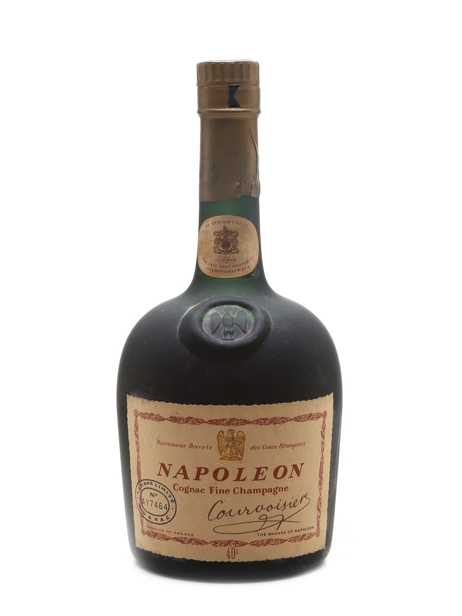 Courvoisier Napoleon Bottled 1960s - Numbered Bottle 70cl / 40%
