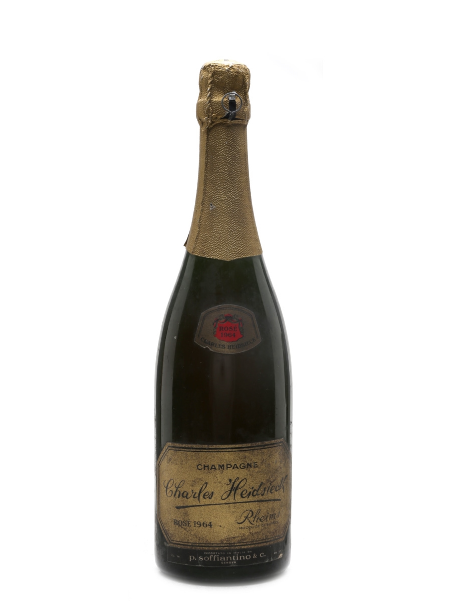 Charles Heidsieck Rose 1964 Champagne 78cl / 12%