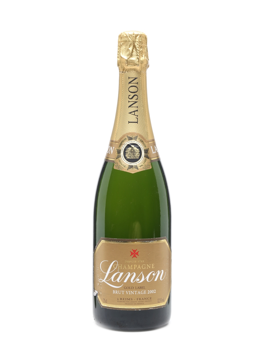 Lanson Gold Label 2002 Champagne 75cl
