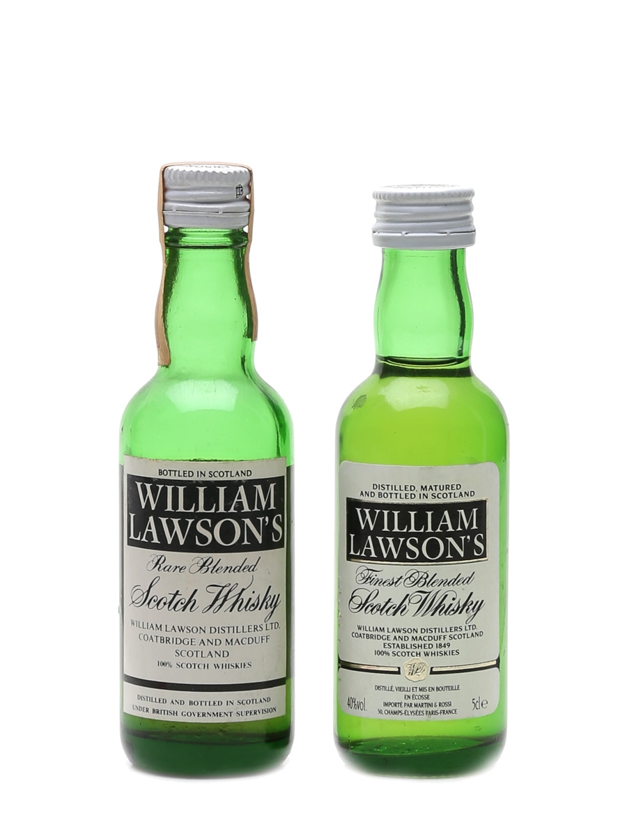 Bouteilles, mini-bouteilles et miniatures de whisky WILLIAM