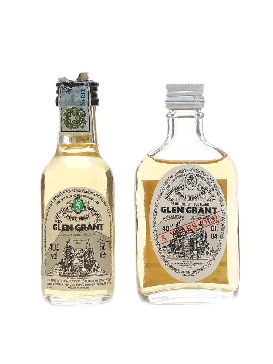 Glen Grant 5 Year Old  2 x 4-5cl