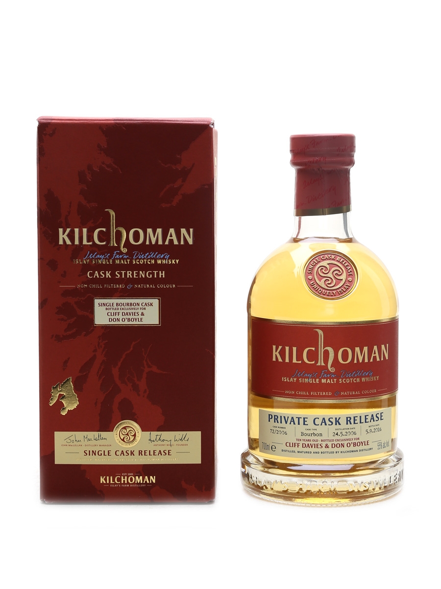 Kilchoman 2006 10 Year Old - Private Cask Release 70cl / 55%