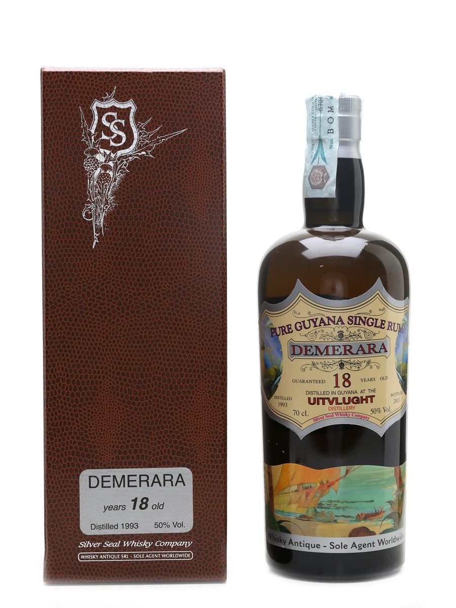 Uitvlught 1993 Demerara Rum 18 Year Old - Silver Seal 70cl / 50%
