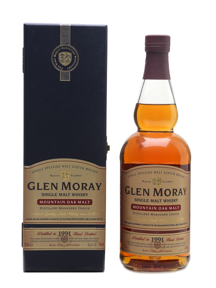 Glen Moray 1991 Mountain Oak Malt 70cl / 60.5%