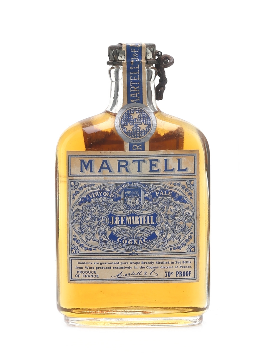 Martell 3 Star VOP Spring Cap Bottled 1930s-1940s 7cl / 40%