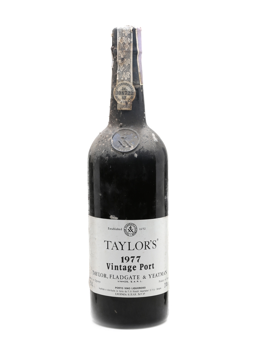 Taylors 1977 Vintage Port  75cl / 21%