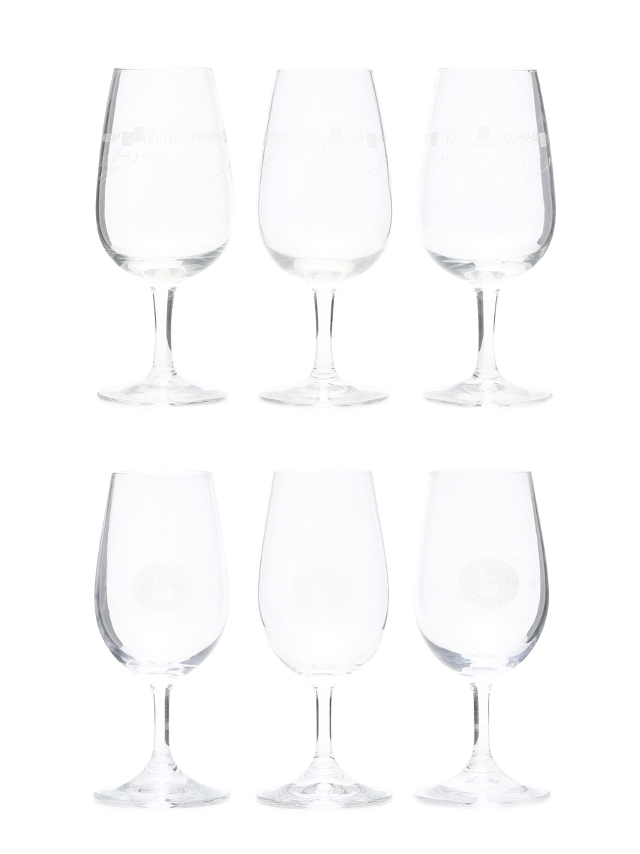 6 x Degustation Crystal Glasses Boxed 6 x 21cl