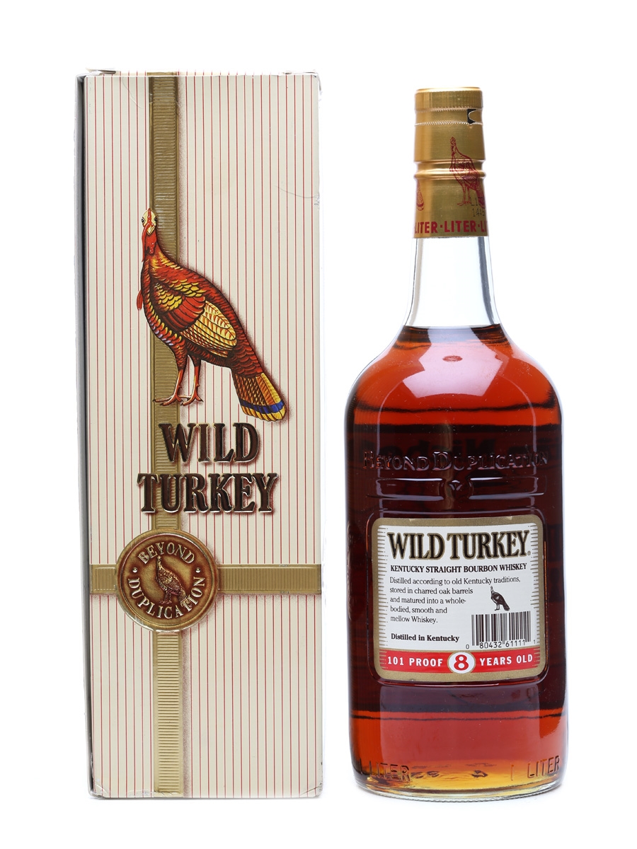 ウイスキー Wild Turkey 8 Years Old Bourbon101 Proof Wild Turkey 8 Year 101 Proof 