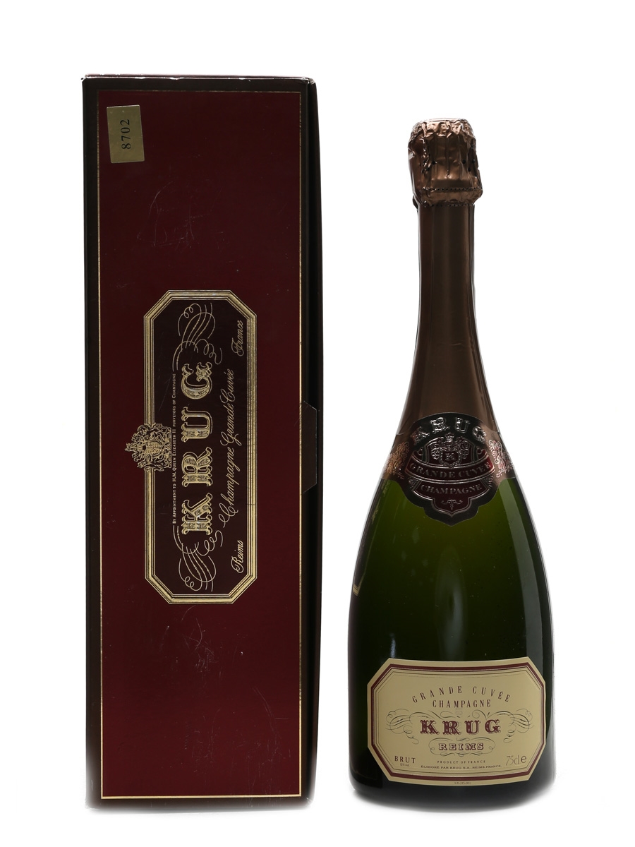 Disgorged in 2010: Old Krug Grande Cuvee NV Just Released from UK
