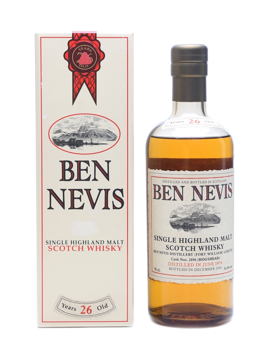 Ben Nevis 1974 26 Years Old 70cl / 53.4%