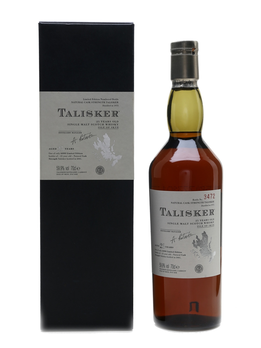 Talisker 25 Year Old Bottled 2001 70cl / 59.9%