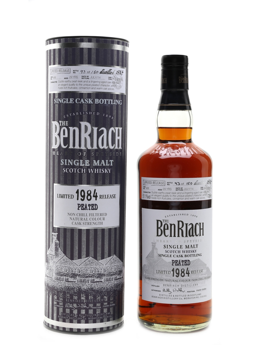 Benriach 1984 29 Year Old Peated 70cl / 51.1%