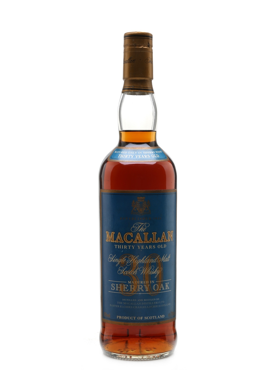 Macallan 30 Year Old Sherry Oak  70cl / 43%