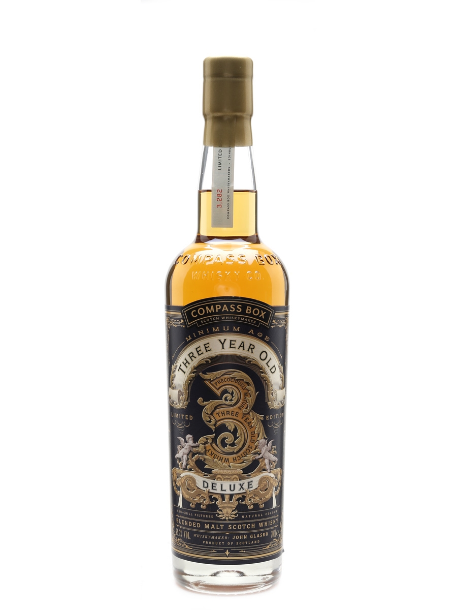 Compass Box 3 Year Old Bottled 2016 70cl / 49.2%