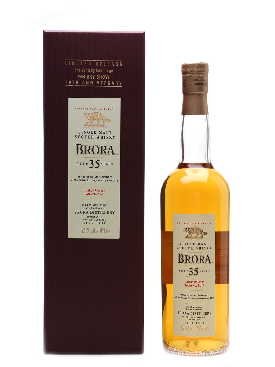 Brora 35 Year Old - Bottle 1 of 1 Donated By Diageo 70cl / 52.9%