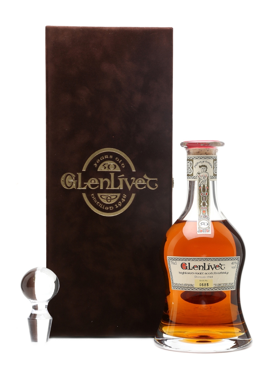 Glenlivet 1948 - 50 Year Old Donated By Gordon & MacPhail 70cl / 40%