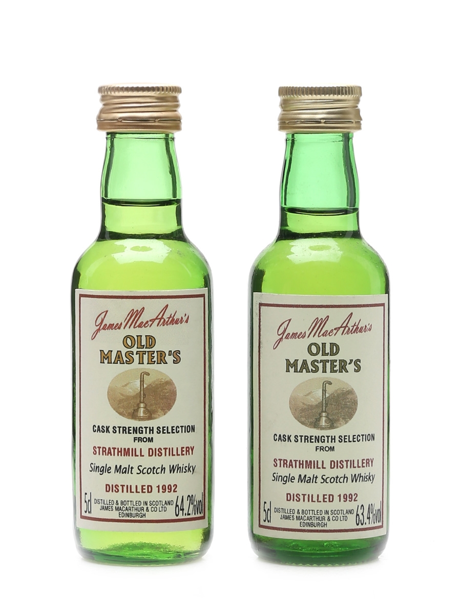 Strathmill 1992 James MacArthur's Old Master's 2 x 5cl
