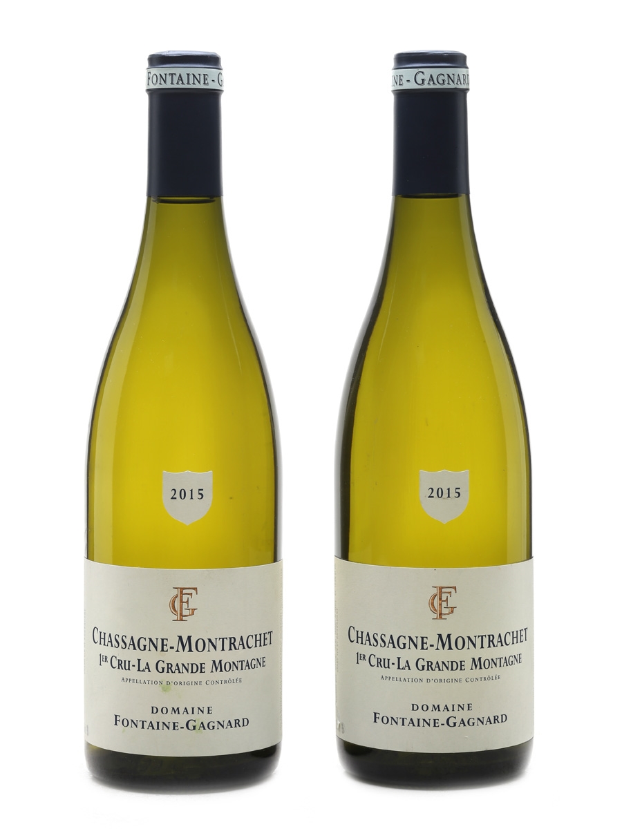 Chassagne Montrachet Fontaine Gagnard 1er Cru White Burgundy 2015 2 x 75cl / 13.5%
