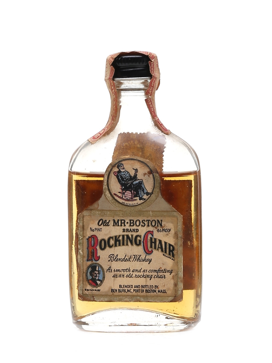 old mr boston rocking chair bottle