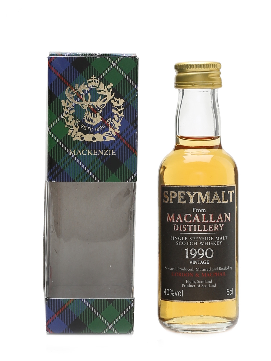 Macallan 1990 Speymalt 'Whiskey' Gordon & MacPhail 5cl / 40%