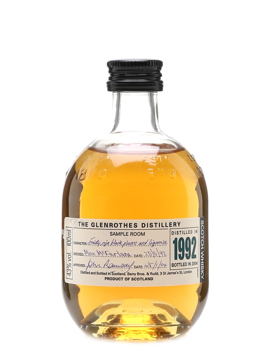 Glenrothes 1992 Bottled 2004 10cl / 43%