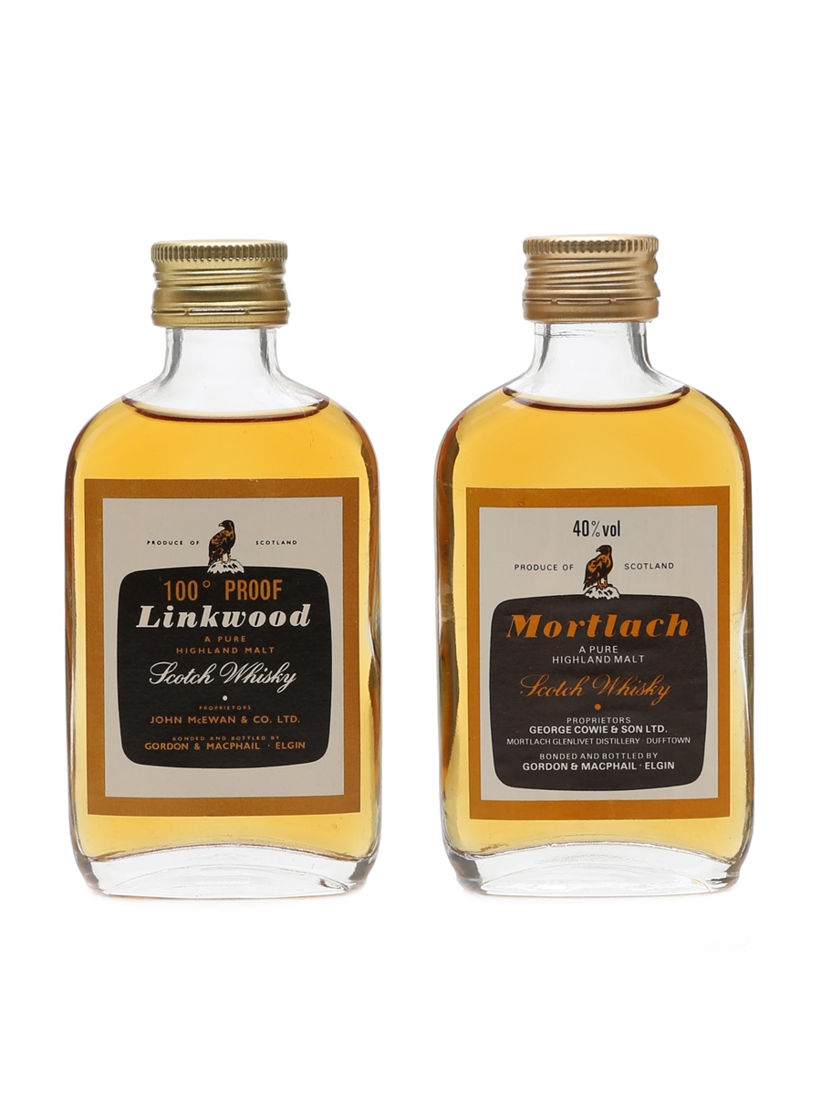 Linkwood & Mortlach Gordon & MacPhail 2 x 5cl