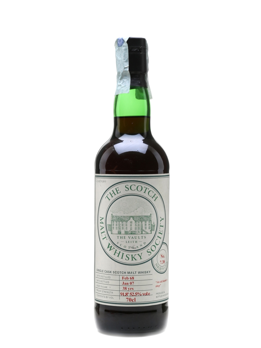 SMWS 7.38 An Old Barber's Shop Longmorn 1968 70cl / 52.5%