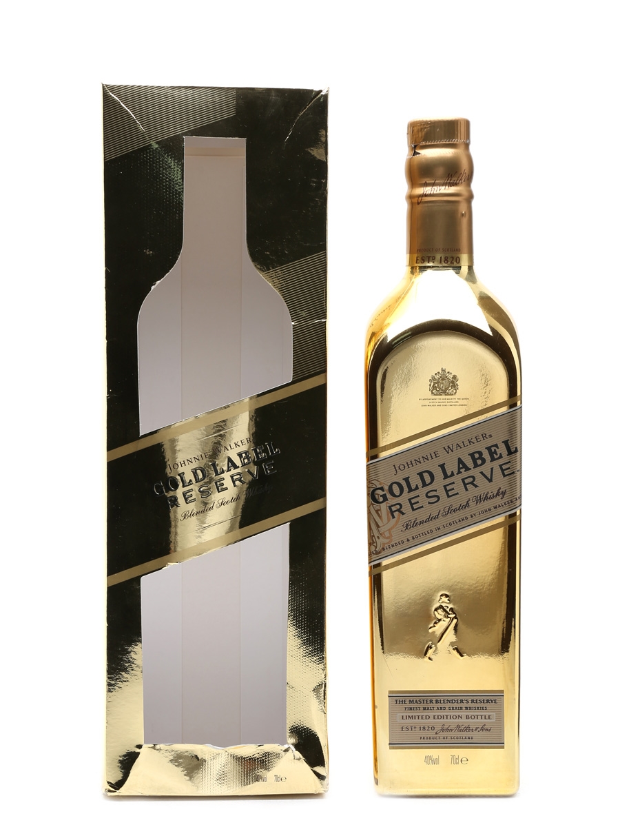 ウイスキー JOHNNIE WALKER GOLD LABEL RESERVE Johnnie Walker Gold Label Reserve Blended Scotch | Total