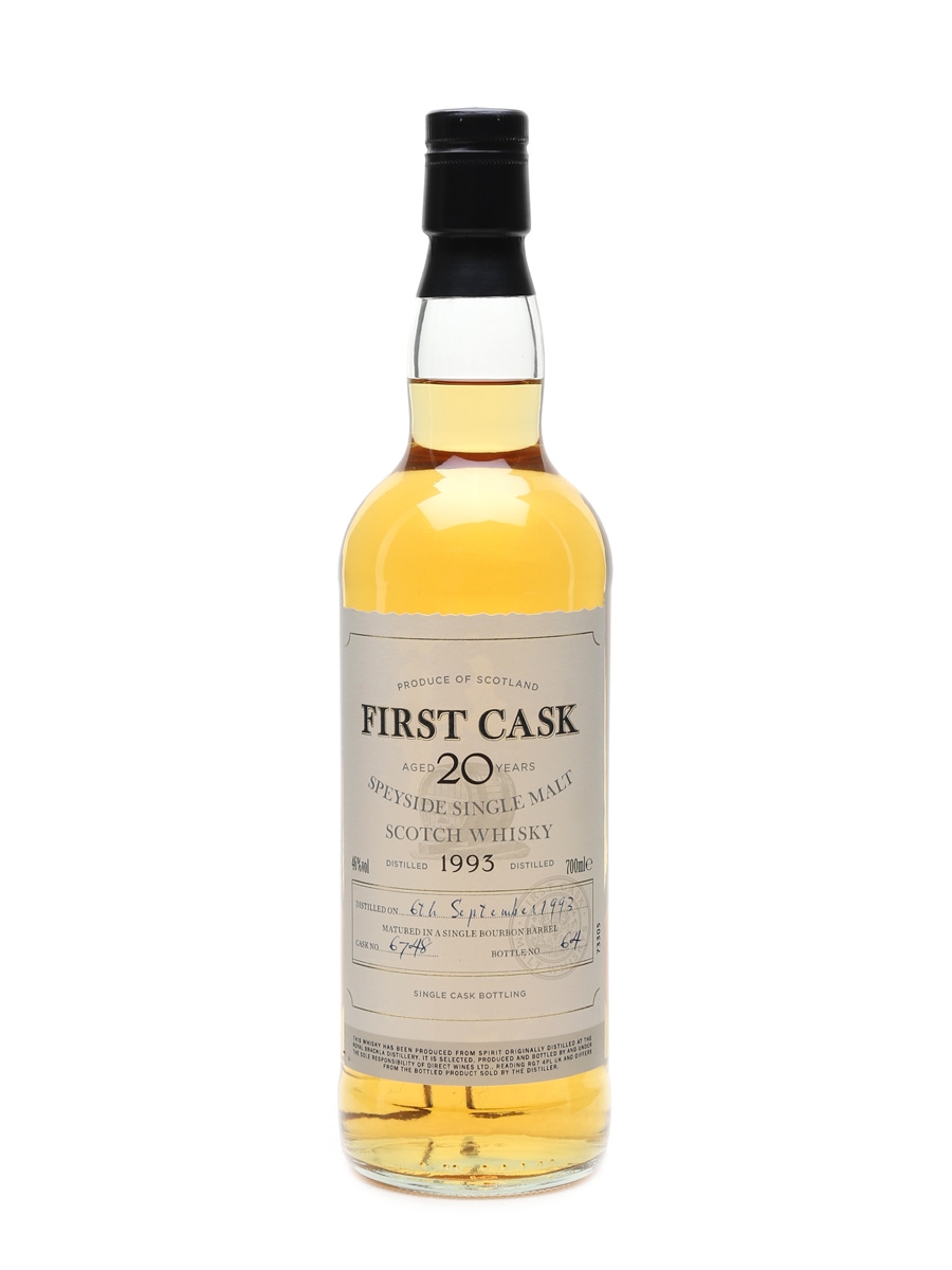 Royal Brackla 1993 20 Year Old - First Cask 70cl / 46%