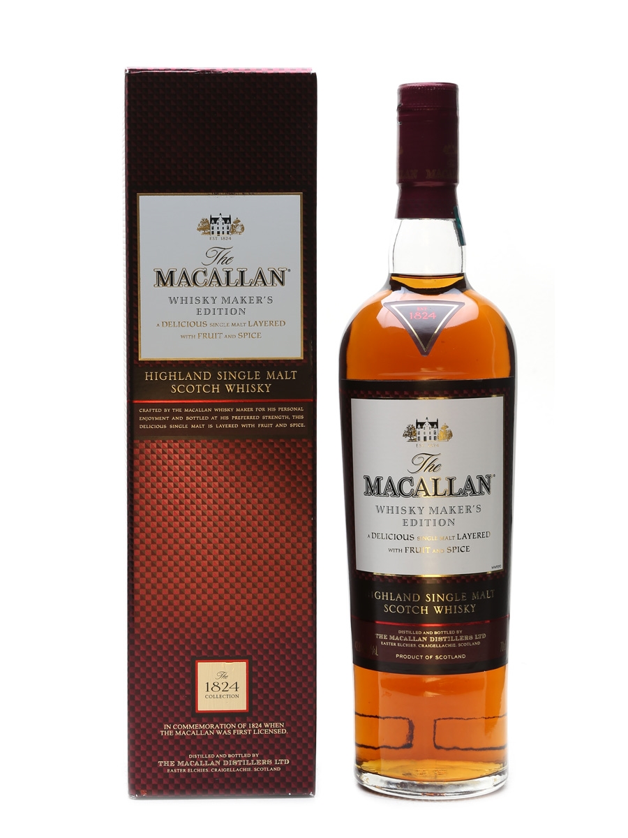 Macallan Whisky Maker's Edition The 1824 Collection 70cl / 42.8%