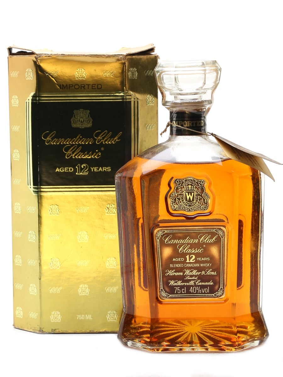 Canadian Club 12年1975 Crown  1968 Canadian Club 12 Year Old 1975 - Lot 45131 - Buy/Sell World