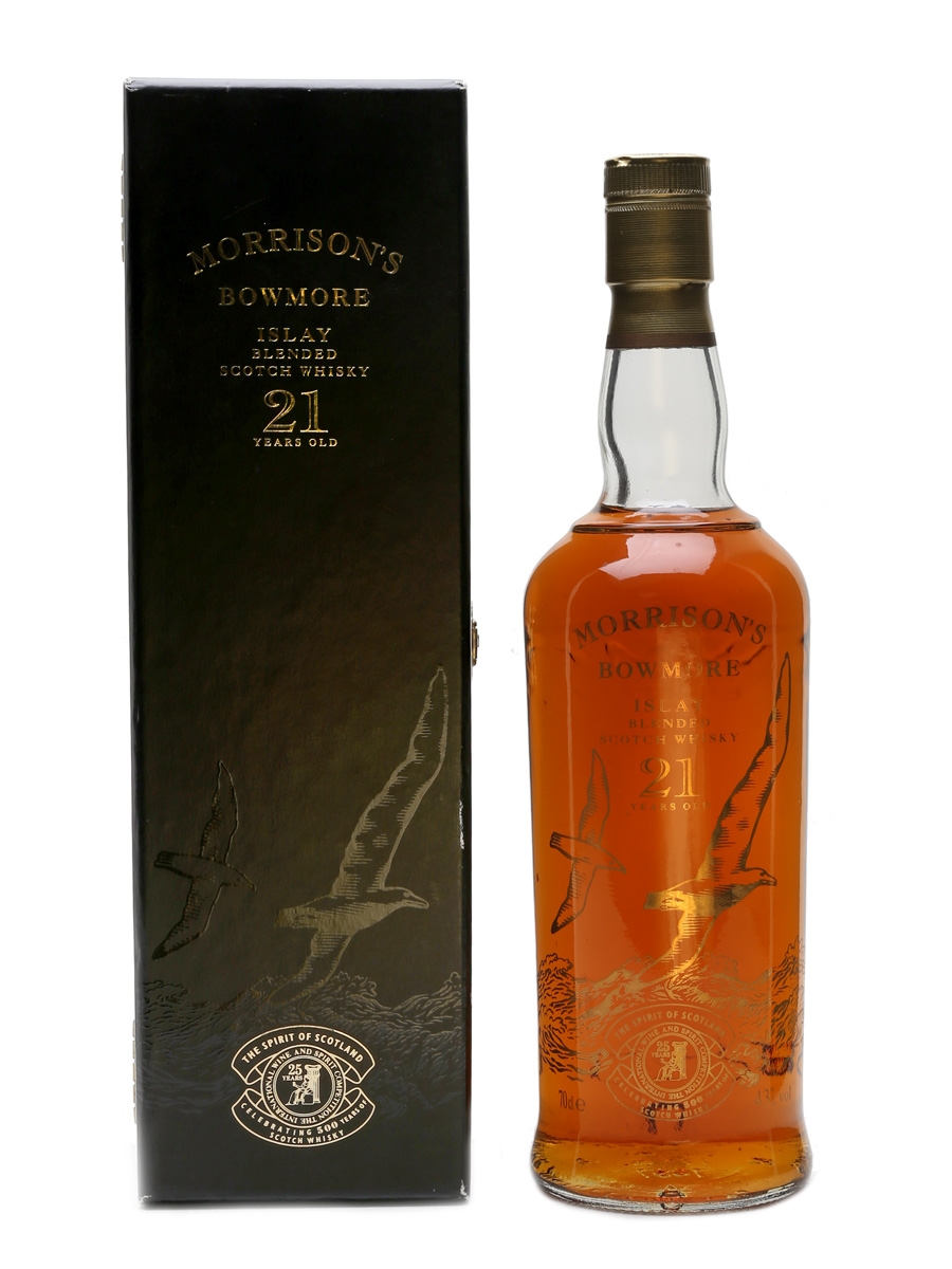Morrison's Bowmore Islay 21 Year Old - Lot 45048 - Buy/Sell