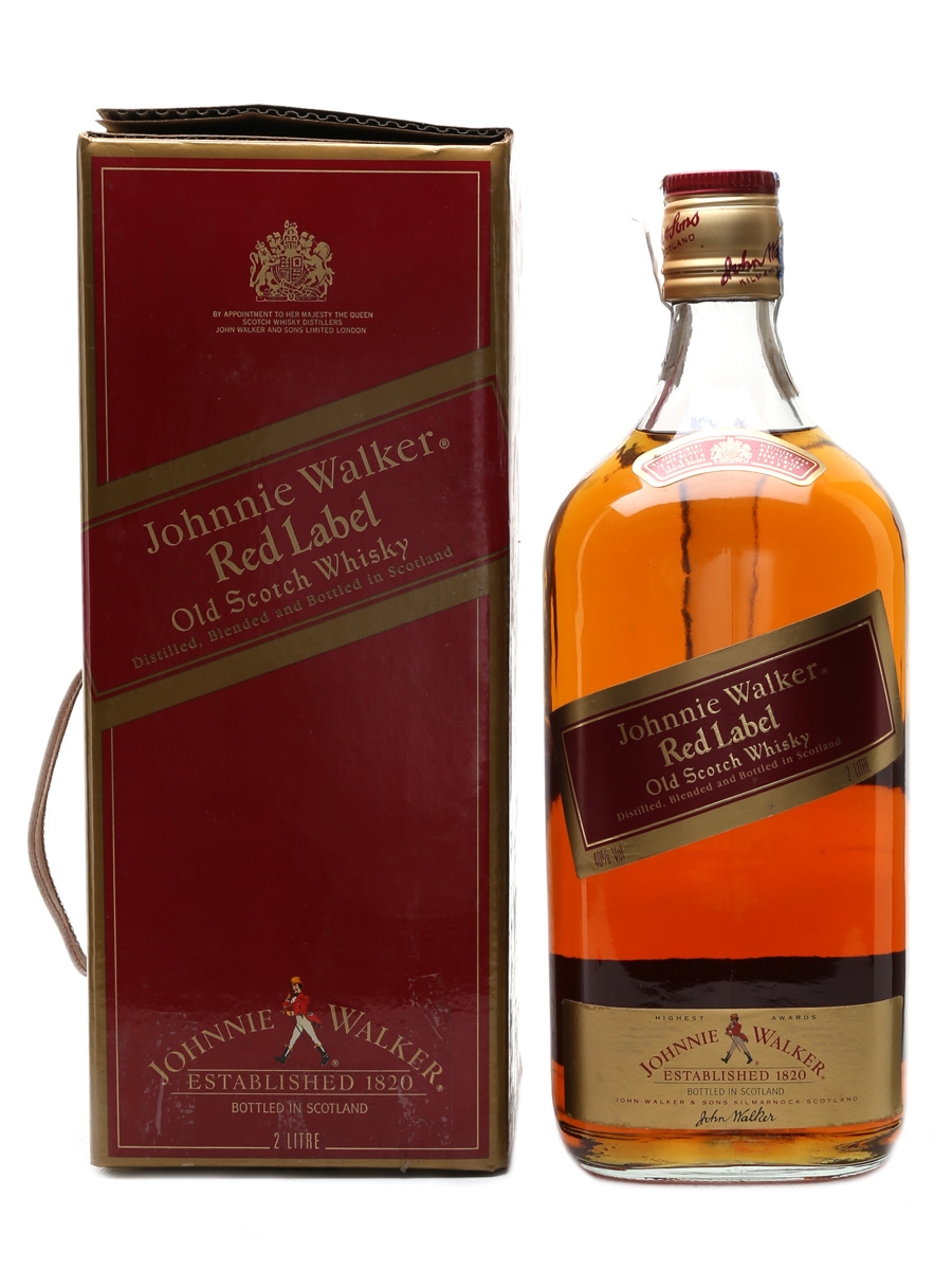 Johnnie Walker Red Label Bottled 1990s - Large Format 200cl / 40%