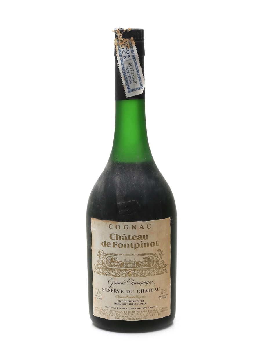Frapin Chateau De Fontpinot Bottled 1970s-1980s 70cl / 41%
