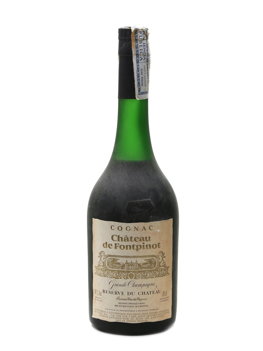 Frapin Chateau De Fontpinot Bottled 1970s-1980s 70cl / 41%