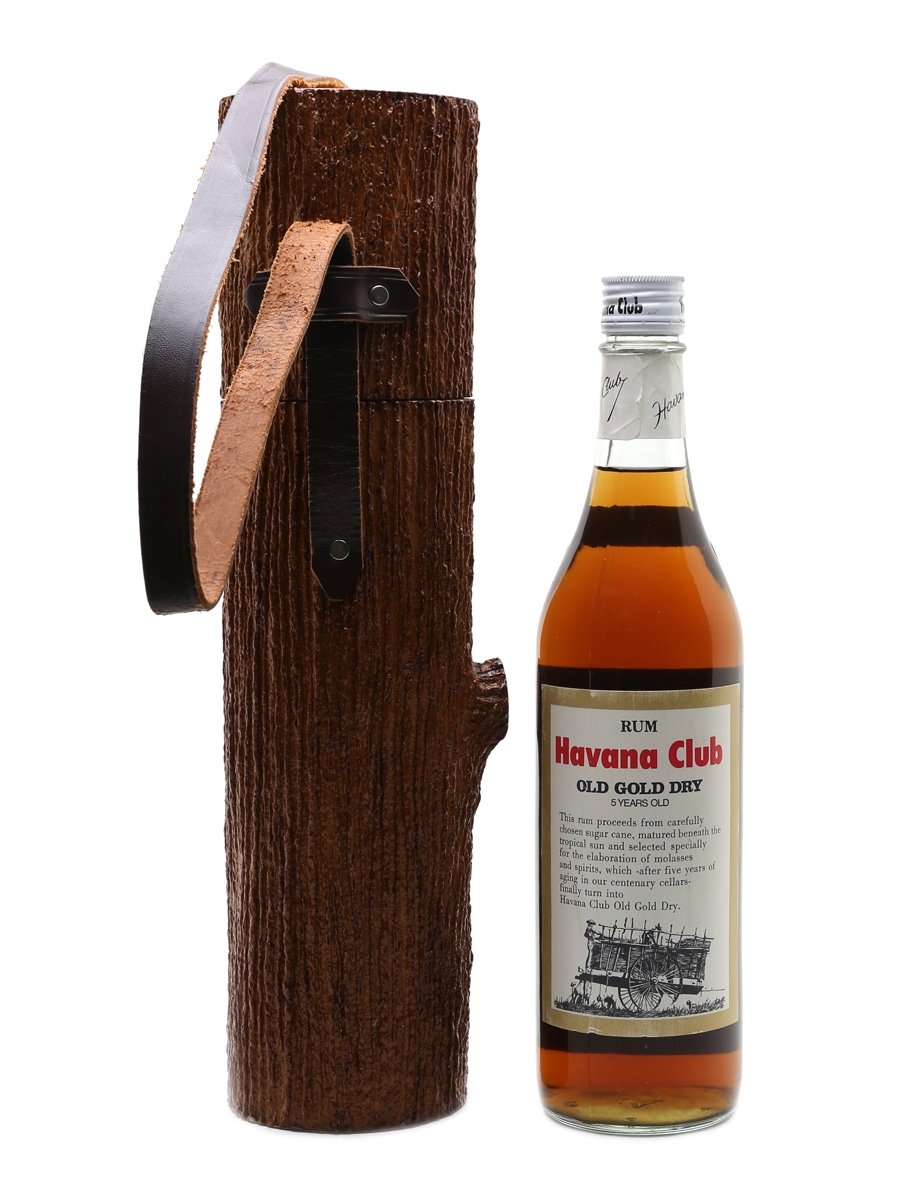 Havana Club Old Gold Dry 5 Year Old - Lot 45489 - Buy/Sell Rum Online