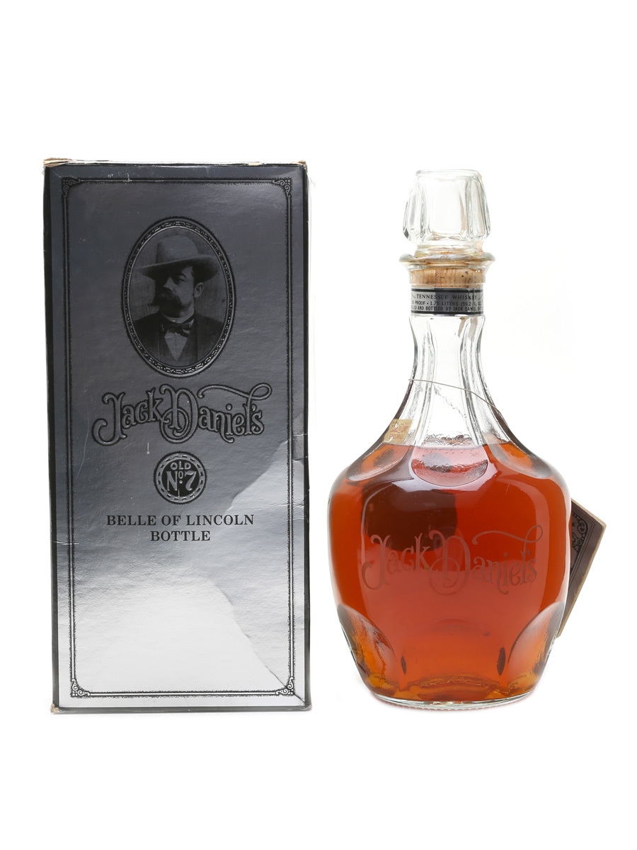Jack Daniel's Belle of Lincoln Bottled 1970s 175cl / 45%