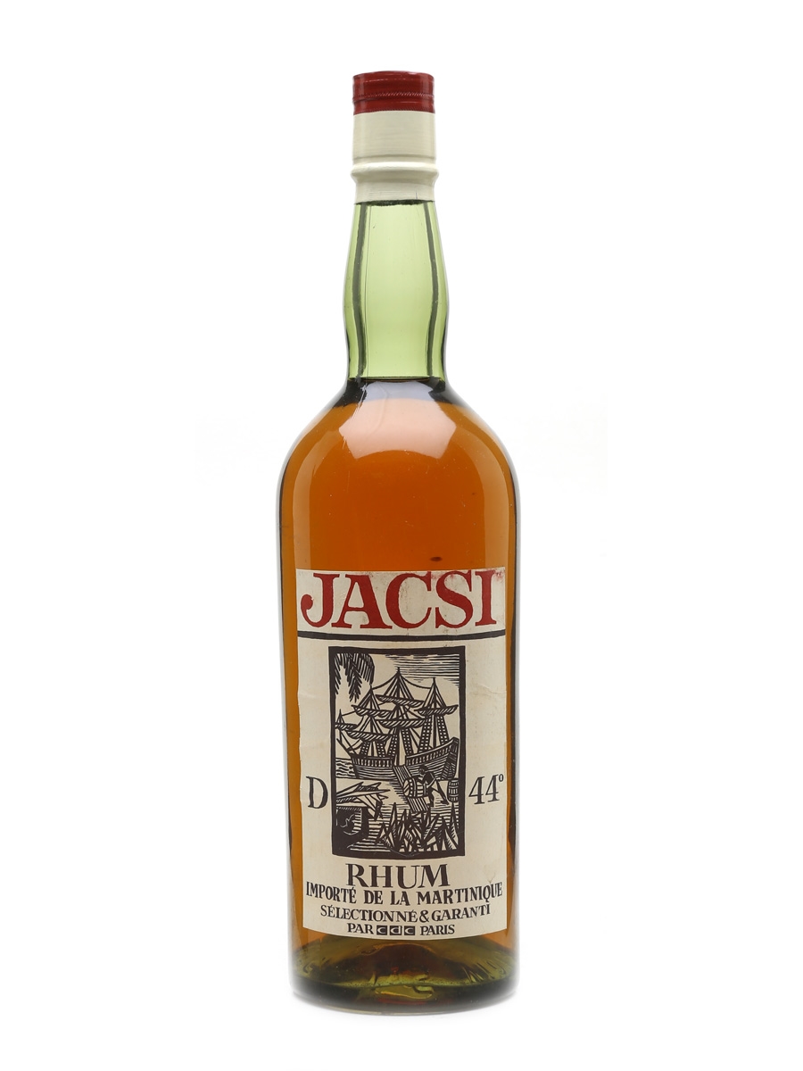 Jacsi Rhum Bottled 1960s - CDC Paris 100cl / 44%