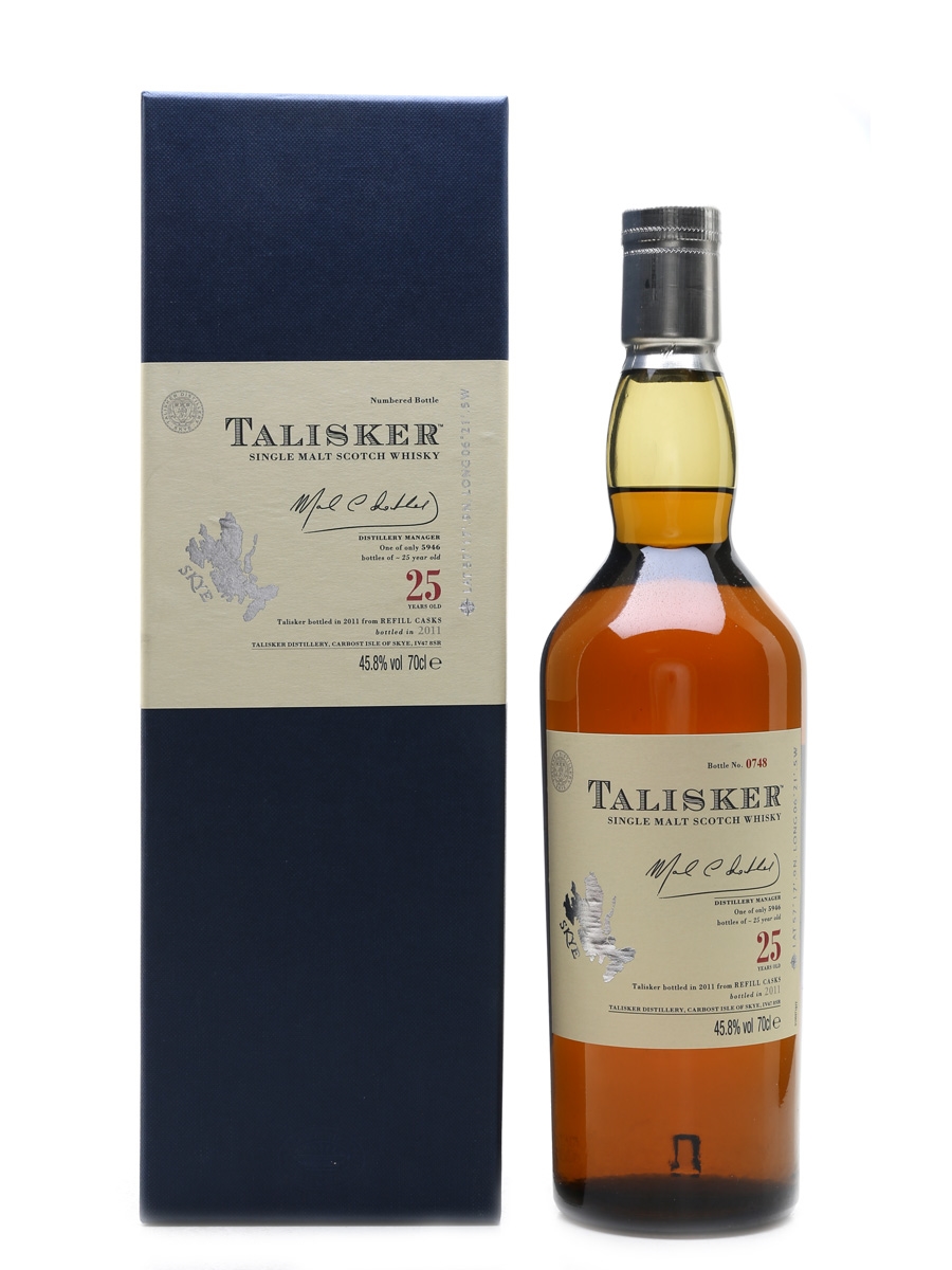 Talisker 25 Year Old Bottled 2011 70cl / 45.8%